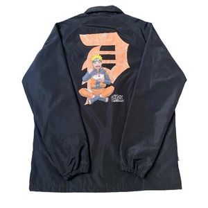 Men's Primitive x Naruto Shippuden Black Jacket Size XL